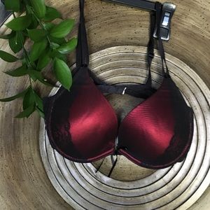 3 for $15 Red w black lace bra